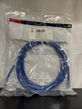 Leviton TELCOM 6D46010L Extreme 6 Patch Cord Cat6 Slim 10ft Blue - NEW picture