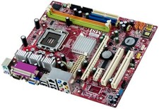 MOTHERBOARD MSI MS-7255 VER:1.x LGA775 2x DDR2 P4M890M VIA P4M890 mATX picture