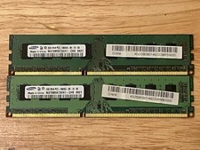 Gently Used Samsung 4GB Memory Kit, PC3L-10600U Ram picture