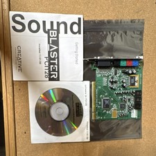 Creative Labs Model CT4700 Sound Blaster PCI 128 includes Manual and Software picture