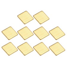 10 Pack 12x12x1mm IC Chip Heatsink Copper Pad Thermal Kit Cooler Shim for Laptop picture