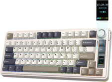 X Aula EA75 MAX Wireless Gaming Keyboard with Screen & Knob picture