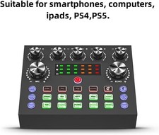 V8S Live External Sound Card Voice Changer Sound Card with Multiple Sound picture