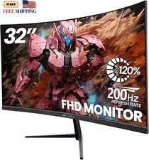 32Inch Curved Gaming Monitor FHD(1920 * 1080P) VA Screen 165Hz/200Hz, 1800R VA picture