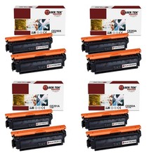 8Pk LTS 504X BCMY HY Compatible for HP LaserJet CM3530 CP3525 Toner Cartridge picture