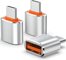 Duyasurs 3Pack Upgraded USB C to USB Adapter, High-speed data Transfer, USB C Ma picture