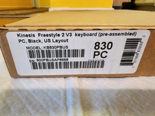 Kinesis Freestyle 2 V3 Keyboard BLACK US Layout for PC + V3 (KB830PBUS) New picture