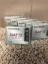 Lot of 6 Fujifilm DAT72 4mm DATA TAPE, 36gb -  New Sealed picture