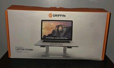 Griffin Elevator Desktop Stand for Laptops PC Macbook Silver Riser New Open Box picture