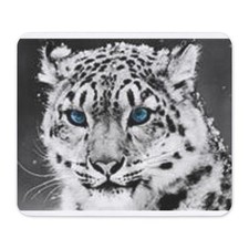 CafePress Snow Leopard Non-slip Rubber Mousepad, Gaming Mouse Pad (751450174) picture
