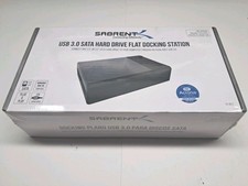 Sabrent EC-DFLT USB 3.0 to SATA External Hard Drive Lay-flat Docking Station picture