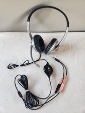 Logitech ClearChat Premium PC Black Headband Headset with Single Plug Adapter picture