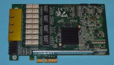 Riverbed 410-00044-01 Rev 1.2A 4 Port PCIe Gigabit Bypass Network Card *Used*  picture