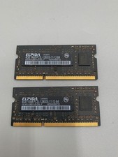 Lot Of 2 Elpida DDR3 4GB (2 x 4GB = 8GB) PC3 12800Mhz RAM Memory Black Excellent picture