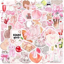 100PCS Aesthetic Stickers,Coquette 2 inches to 3 inches, Stickers picture