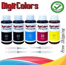 5x100ml bulk refill ink for Canon HP Lexmark Brother Dell Printer 4 colors picture