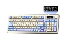 AULA S99 Pro Gaming Keyboard, Cute Creamy Keyboard with Number Pad Smart Screen, picture