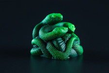 Razer Triple‑Headed Snake - Artisan Single Mechanical Keyboard Keycap PRESALE picture