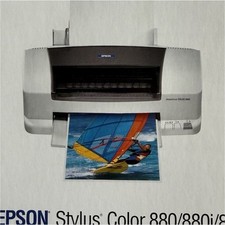 Epson Stylus Color 880 Printer Basics Manual Vintage 880i User Guide Macintosh picture