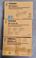 Genuine Set of 3 Toshiba OD-FC34 MYK Drums e-STUDIO287CS/287CSL/347CS/347CSL picture