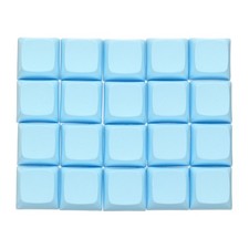 20Pcs PBT Keycap Set Mechanical Numeric Keypads for Keyboard Cyan picture
