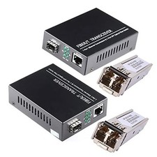 A Pair of 1.25G/s Bidi Gigabit Multi-Mode Fiber Include MultiMode LC Dual Port picture