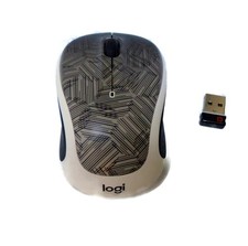 Logitech M325c Wireless Mouse Urban Gray Receiver+batt PC/Mac/Chrome VG TESTED picture