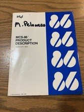 Intel MCS-86 Product Description 1978 1979 CPU picture