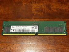 Lot of 8 (8x32GB) 256GB SK Hynix 32GB DDR4-3200 ECC RDIMM 2Rx8 HMAA4GR7CJR8N-XN picture
