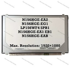 N156HGE-EA2 Fit N156HGE-EG1 LP156WF4 SPB1 N156HGE-EA1 EB1 N156HGE-EAB FHD LCD picture