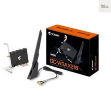GIGABYTE WiFi 6E GC-WBAX210 (2x2 802.11ax/ Tri-Band Pack of 1, Multicolor picture