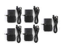 5pcs OEM DELL 65W AC DC Adapter 7.4mm for Latitude 5404 5414 E5440 E5470 E5570 picture
