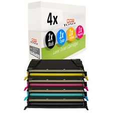 4x Toner for Lexmark C-736-N X-738-DE C-734-N CS-736-dn C-734-DW C-734-DN picture