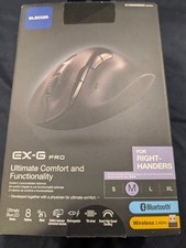 ELECOM Wireless Mouse EX-G PRO 8 Buttons Black M-XGXL50MBS - Right Hand, Med picture