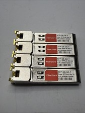 Lot of 4 Fiberstore SFP-GB-GE-T 1000Base-T SFP 100m Transceiver Modules picture