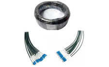 12 Strands 100M LC-LC Outdoor Armored Single-Mode Fiber Optic Cable -3849 picture
