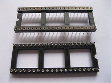 48 pcs IC Socket Adapter 40 PIN Wide DIP High Quality Pitch 2.54mm X=15.24mm picture
