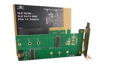Vantec M.2 NVMe + M.2 SATA SSD PCIe x4 Adapter UGT-M2PC200 picture