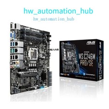 Asus WS C246M PRO/SE LGA1551 support Intel Xeon CPU E-2100 Family 8th/9th Gen picture