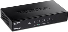 TRENDnet 8-Port Gigabit Switch TEG-S83 16Gbps Fanless Metal RJ-45 picture