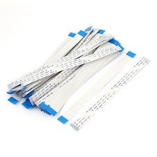100Pcs 150mm x 13mm 0.5mm Pitch 24Pin Flexible Flat Cable FFC FPC Wire 80C 60V picture