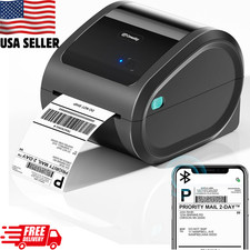 Bluetooth 4x6 Thermal Shipping Label Printer for eBay USPS UPS FedEx Shopify picture