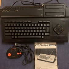 National CF1200 MSX Retro Video Game Console Untested Vintage Japan picture