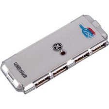 4-Port USB HUB GE Portable Compact for PC Mac Laptop Notebook Desktop picture