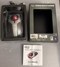 iMouse T1 Desktop Optical Trackball Adesso Mouse USB Mac Windows Box Damage picture