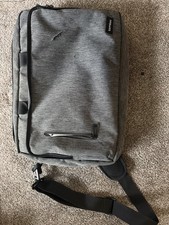 tomtoc Laptop Briefcase Gray w/ Maxpedition Tactical Strap Pad Bundle picture