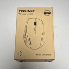 TeckNet Wireless Standard Mouse TECKNET EWM01308 EWM01832 Model Black picture