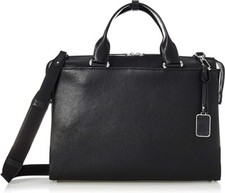 New TUMI Stanton CAMILLE business brief case carry-on bag laptop leather zip picture