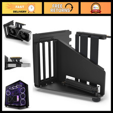 Vertical GPU Mounting Kit - 175mm PCIe 4.0 Riser Cable - Sturdy Steel Bracket - picture