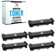 5-Pack Compatible CMYi TN730 Cartridges fits Brother MFC-L2690DW L2710DN L2710DW picture